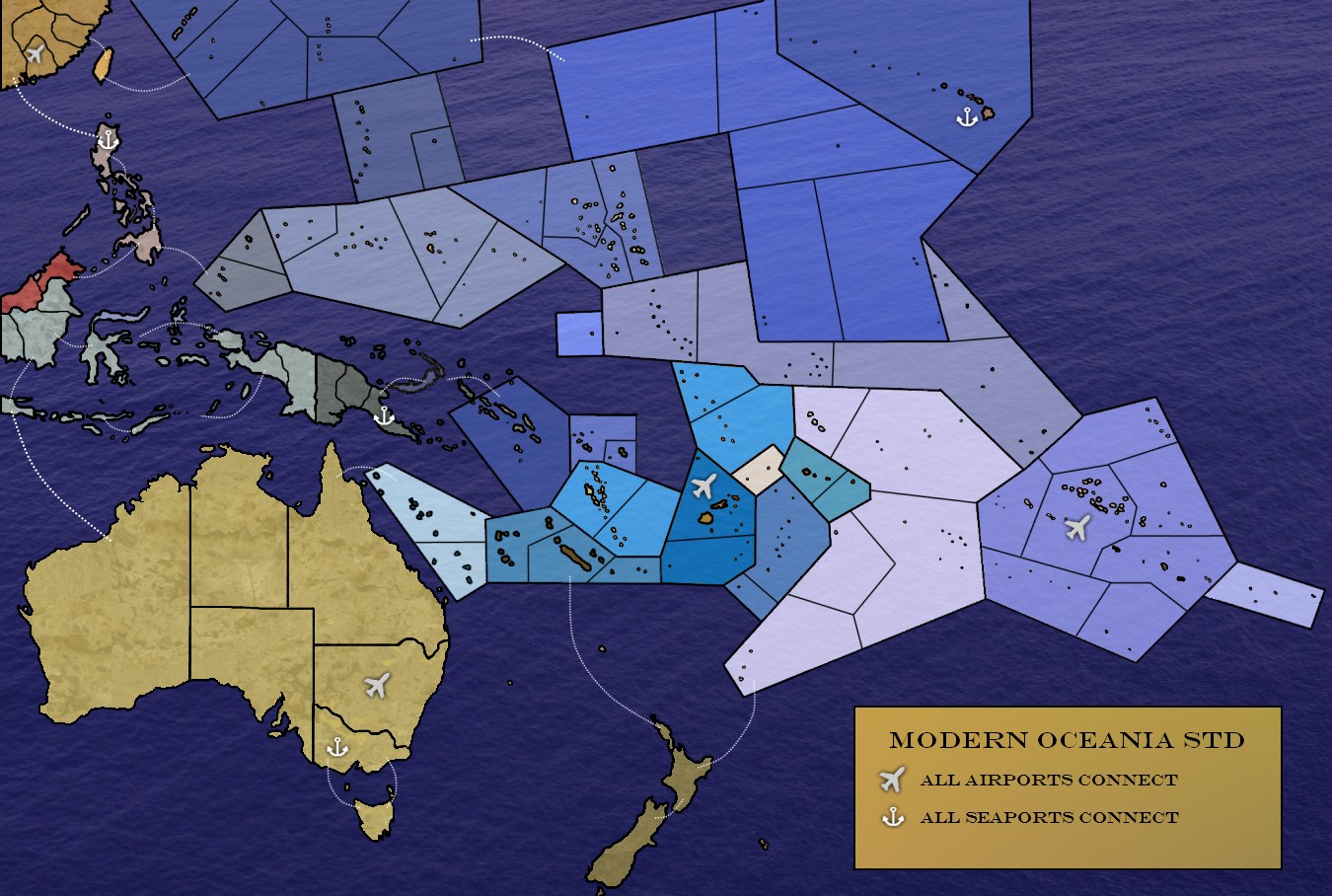 the map